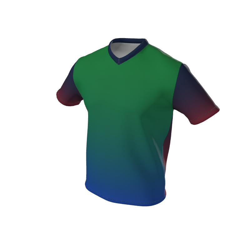 GS Custom 00 Fully Customizable V-Neck Short Sleeve Jersey. (x 1)