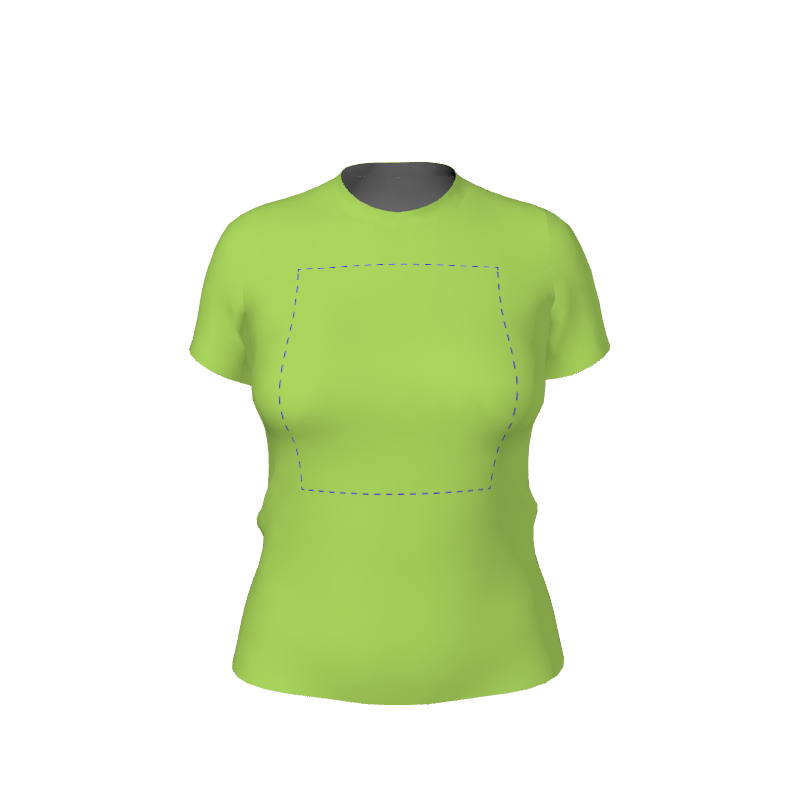 GS Custom Blank Design Dri-Fit Tee - Female DTF. (x 2)