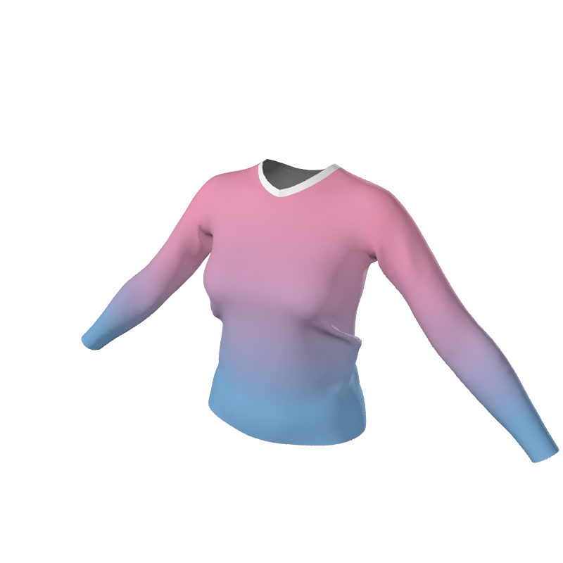 GS Custom 00 FC Womens LongSleeve Fitted V-Neck jersey. (x 1)