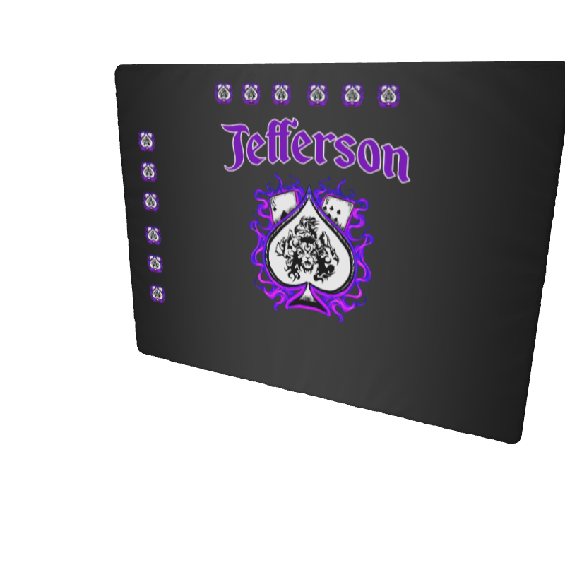 GS Custom 01 45x45 Fuzzy Blanket. (x 1)