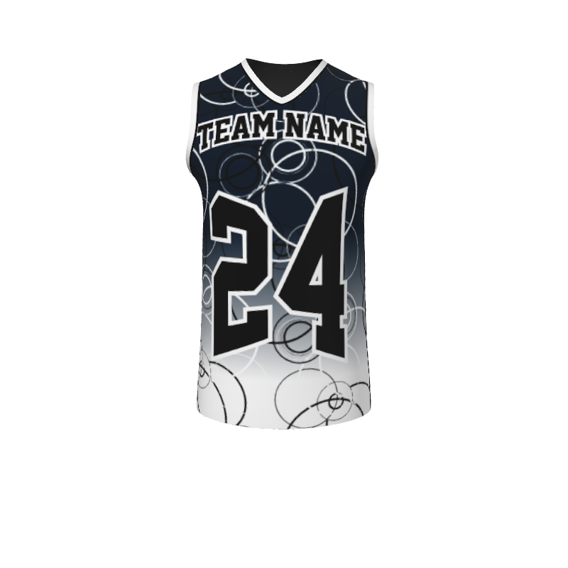 GS Custom 02 Male V-Neck Halfcourt Basketball. (x 1)