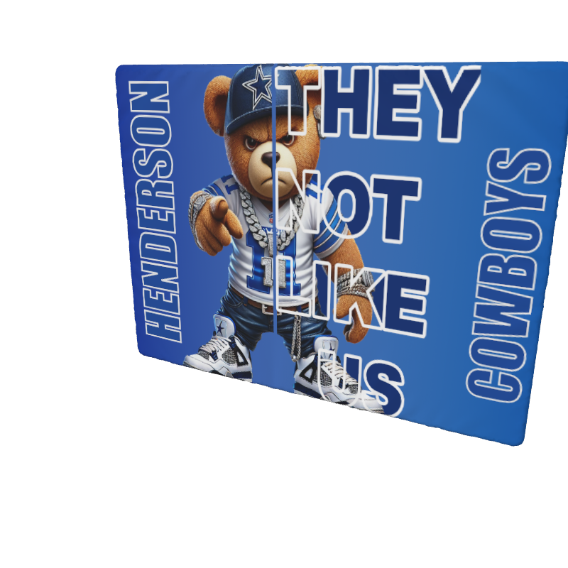 GS Custom 01 45x45 Fuzzy Blanket. (x 1)