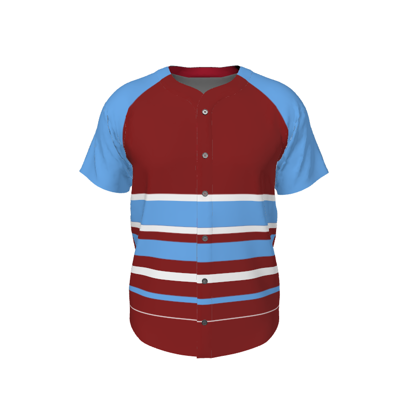 GS Custom 07 Male Line Drive Full Button Jersey. (x 1)