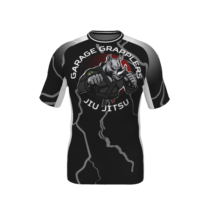 GS Custom Blank Design Grappling Rashguard. (x 1)