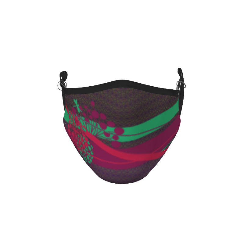 GS Custom Floral Facemask. (x 4)