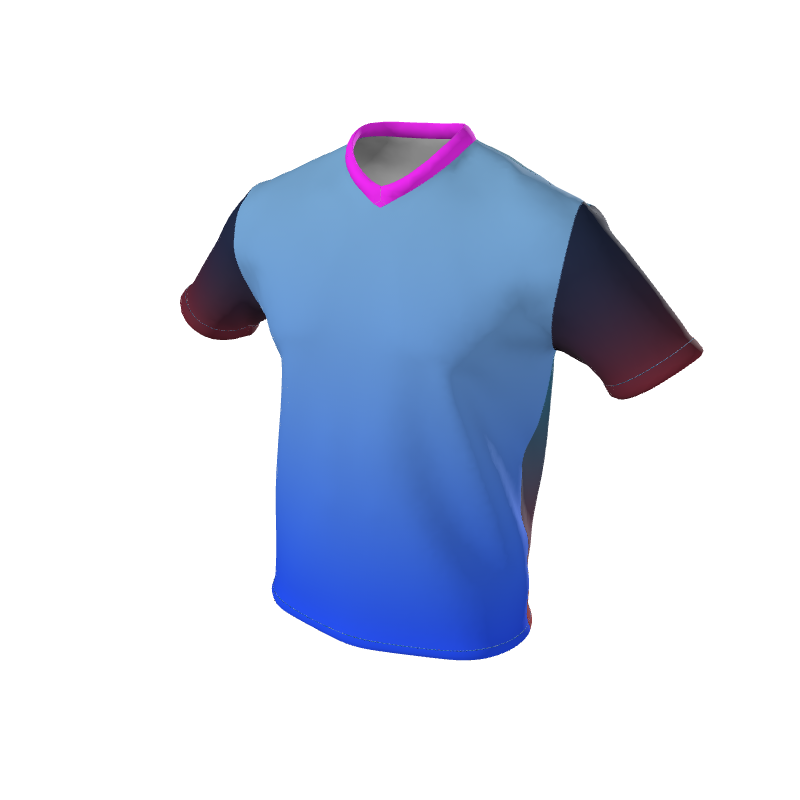 GS Custom 00 Fully Customizable V-Neck Short Sleeve Jersey. (x 1)