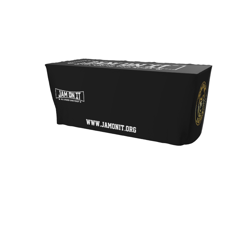 GS Custom Table Cloth 8ft Fitted Tablecloth. (x 1)