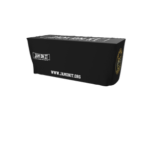 GS Custom Table Cloth 8ft Fitted Tablecloth. (x 1)