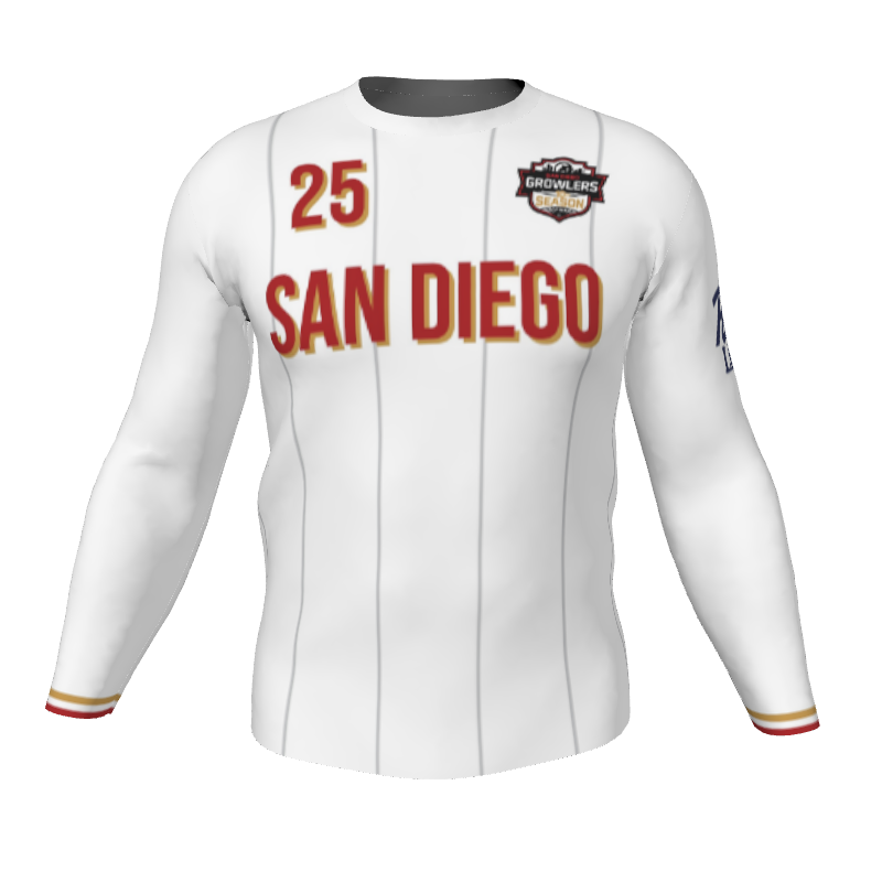 GS Custom Blank Design Gameday Male LS Jersey. (x 1)