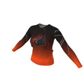 GS Custom 00 FC Womens LongSleeve Fitted V-Neck jersey. (x 1)