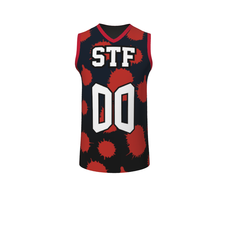 GS Custom 02 Male V-Neck Halfcourt Basketball. (x 1)