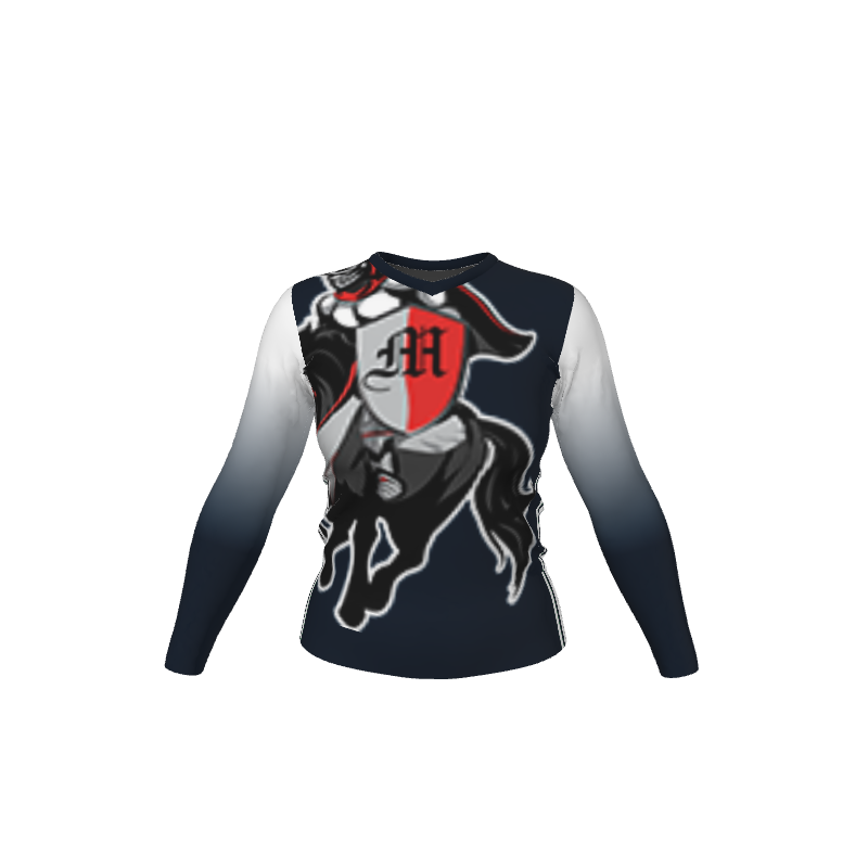 GS Custom 01 Female Spiker LS V-Neck Jersey. (x 1)