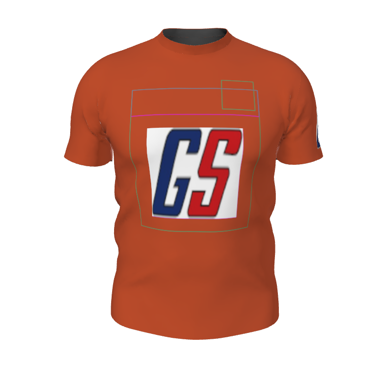 GS Custom Blank Design Dri-Fit Tee - Male DTF. (x 1)