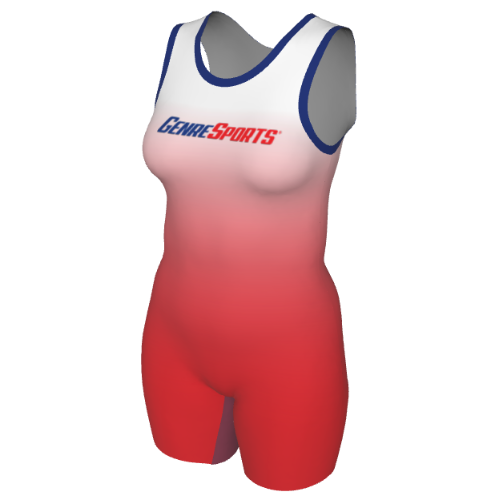 Fully Customizable Womens Wrestling Singlet