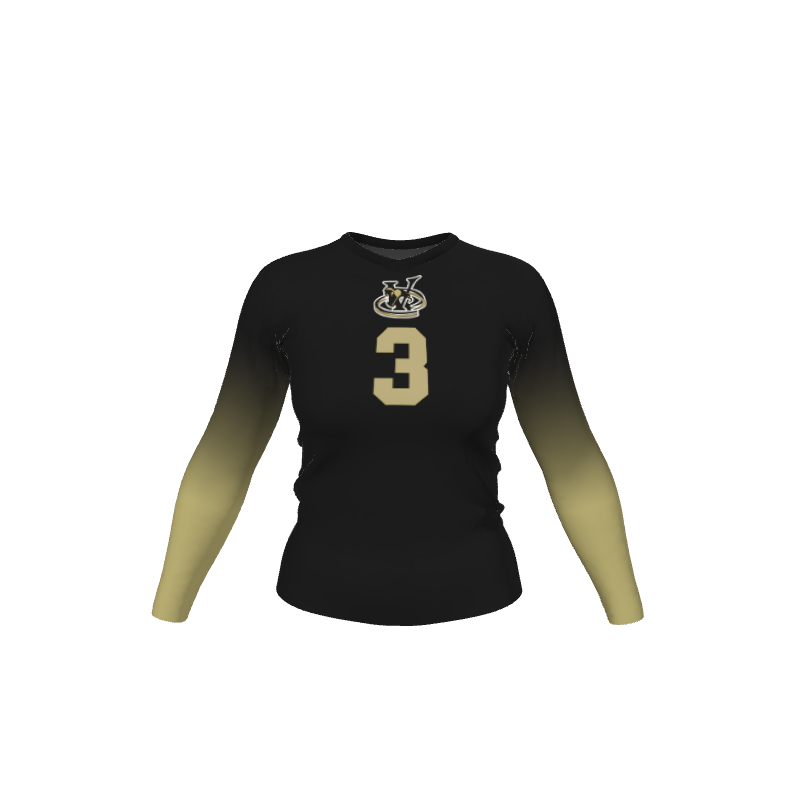 GS Custom 01 Female Spiker LS V-Neck Jersey. (x 1)