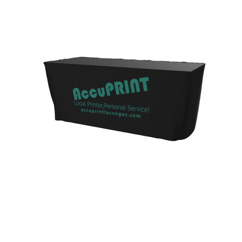 GS Custom Table Cloth 6ft Fitted Tablecloth. (x 1)