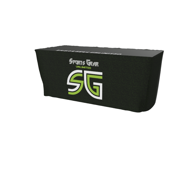 GS Custom Table Cloth 8ft Fitted Tablecloth. (x 1)