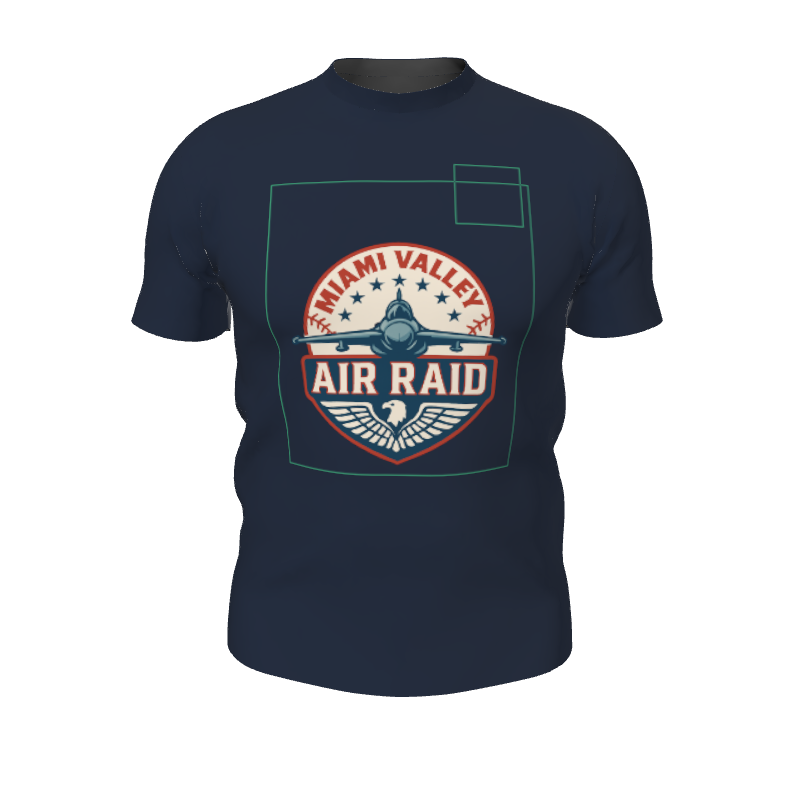 GS Custom Blank Design Dri-Fit Tee - Male DTF. (x 1)