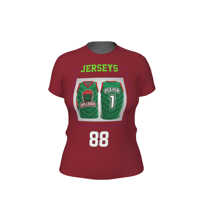 GS Custom Blank Design Dri-Fit Tee - Female DTF. (x 1)