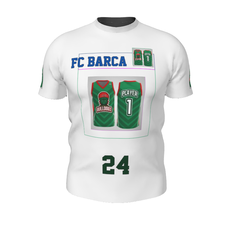 GS Custom Blank Design Dri-Fit Tee - Male DTF. (x 1)