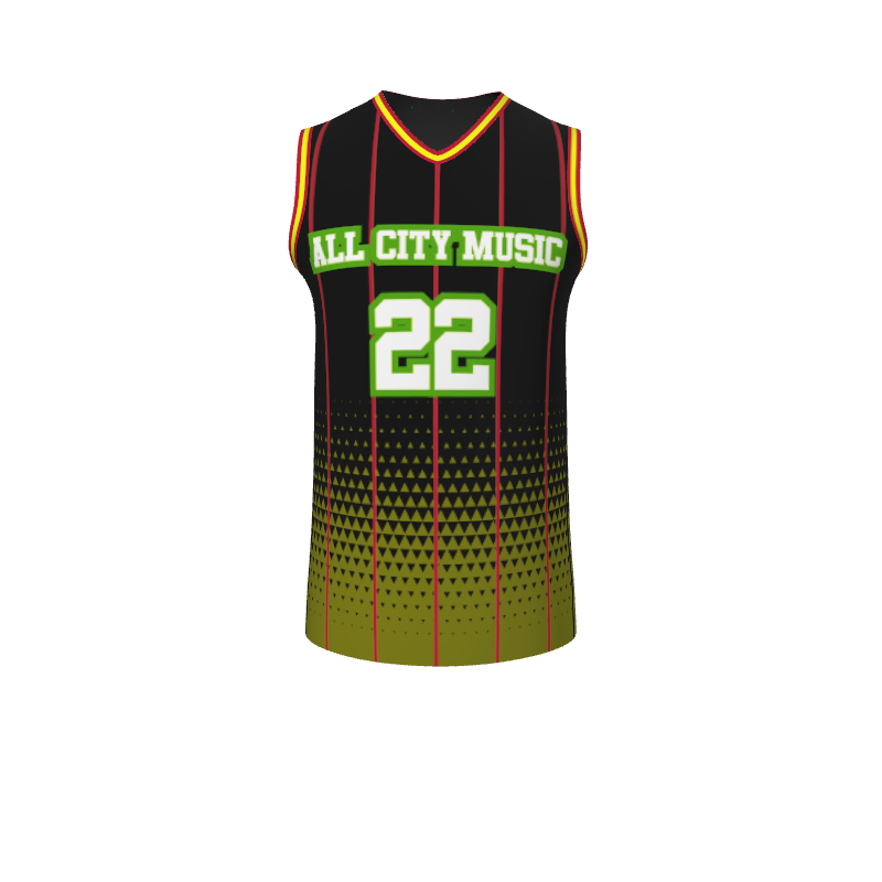 GS Custom 05 Male V-Neck Halfcourt Basketball. (x 1)