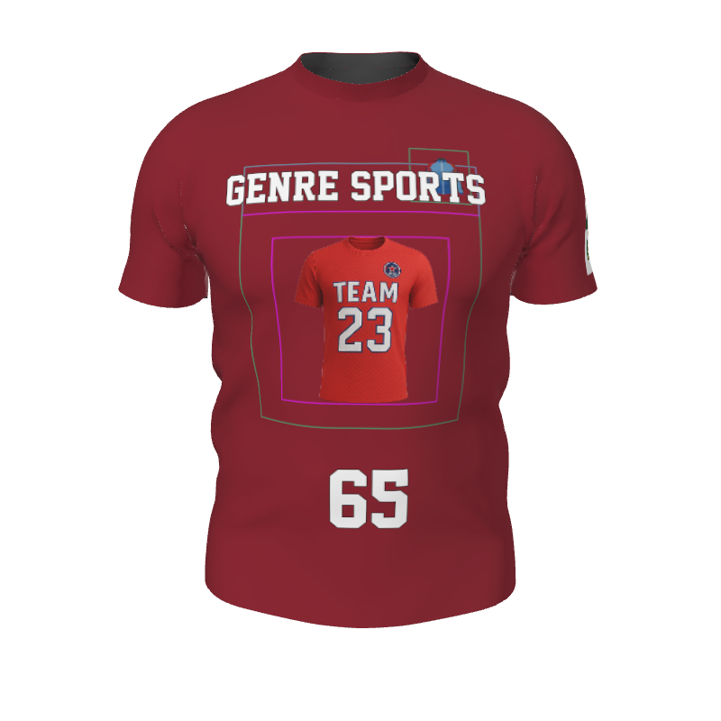 GS Custom Blank Design Dri-Fit Tee - Male DTF. (x 1)