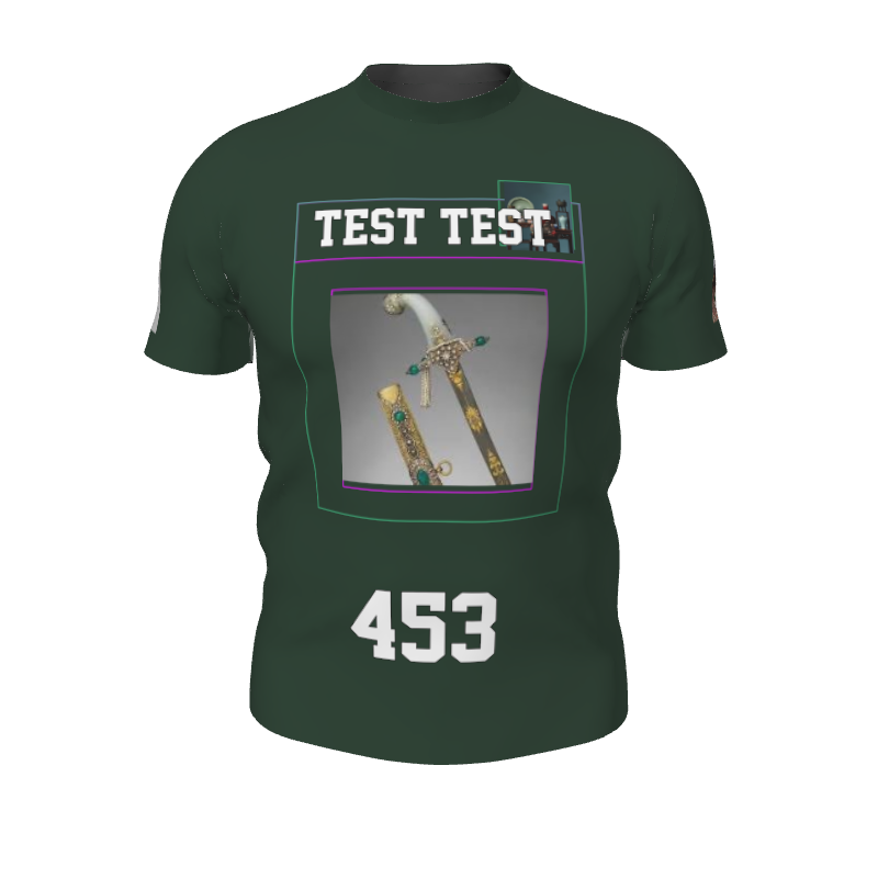 GS Custom Blank Design Dri-Fit Tee - Male DTF. (x 1)