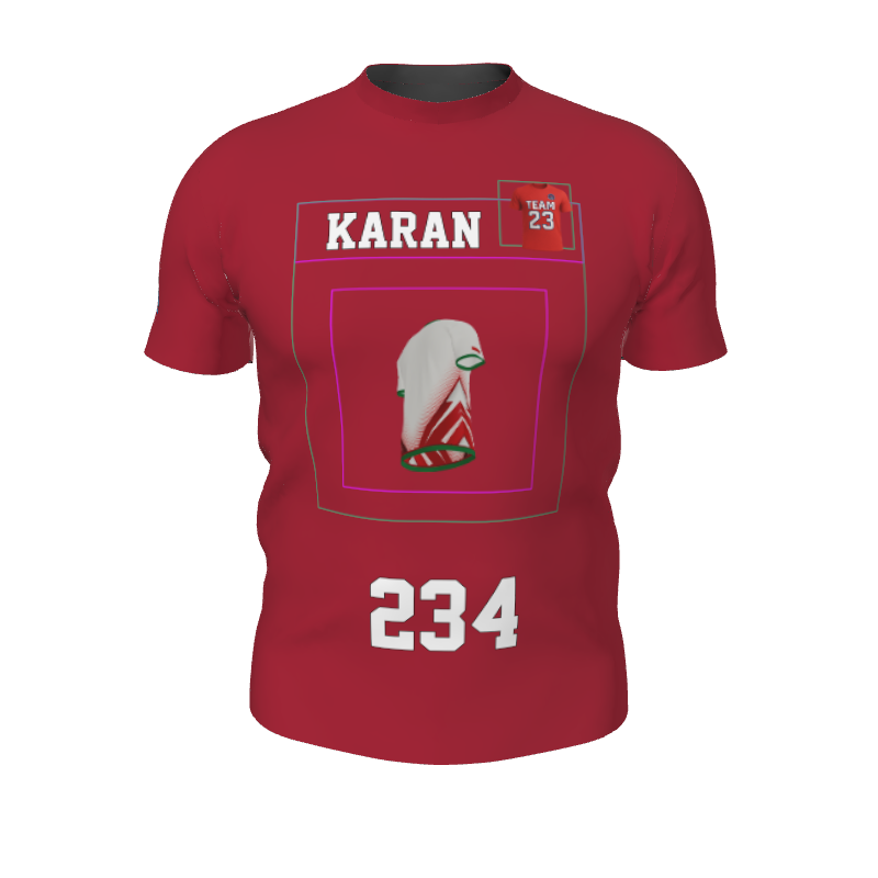 GS Custom Blank Design Dri-Fit Tee - Male DTF. (x 1)