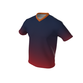 GS Custom 00 Fully Customizable V-Neck Short Sleeve Jersey. (x 1)