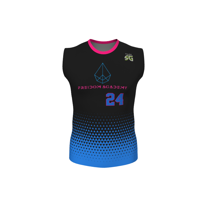 GS Custom Blank Design Sleeveess Compression Top. (x 1)