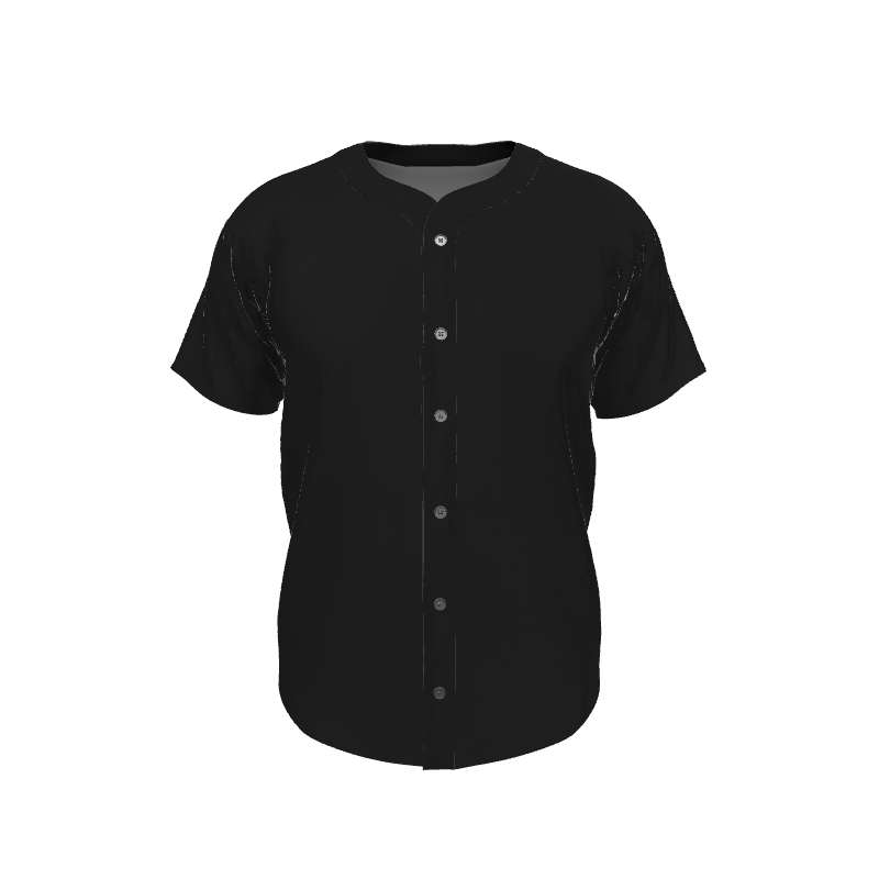 GS Custom Blank Design Male Line Drive Full Button Jersey. (x 1)