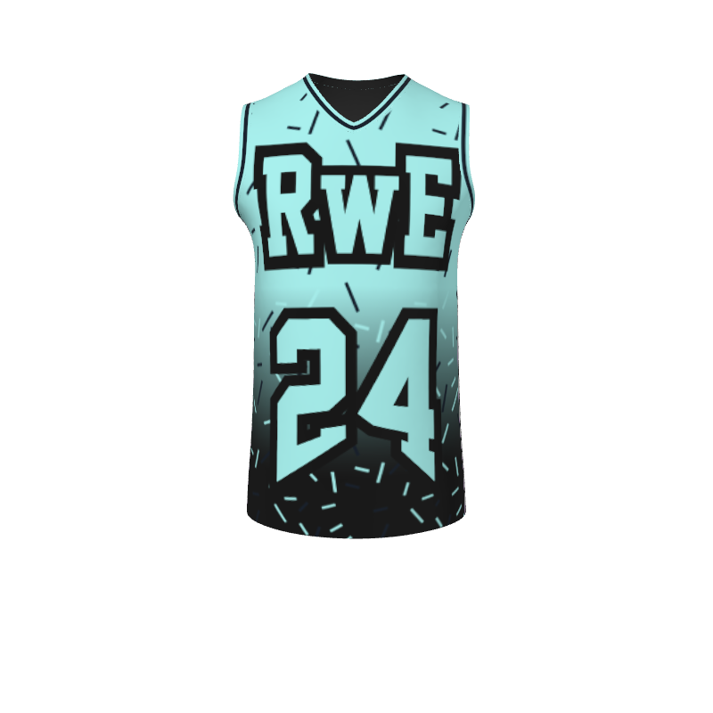 GS Custom 02 Male V-Neck Halfcourt Basketball. (x 1)