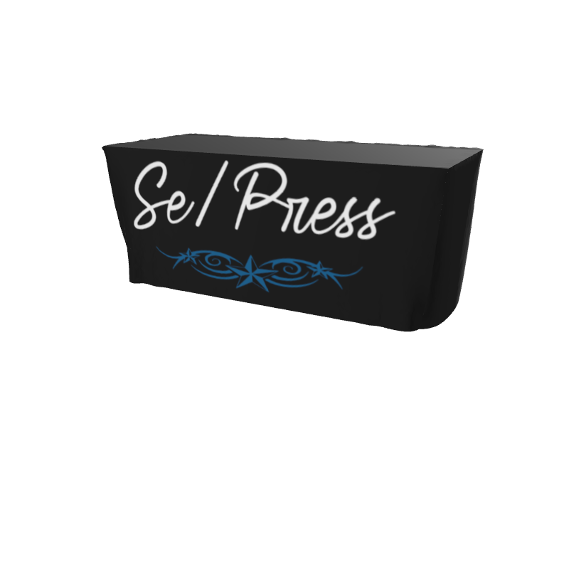 GS Custom Table Cloth 6ft Fitted Tablecloth. (x 1)