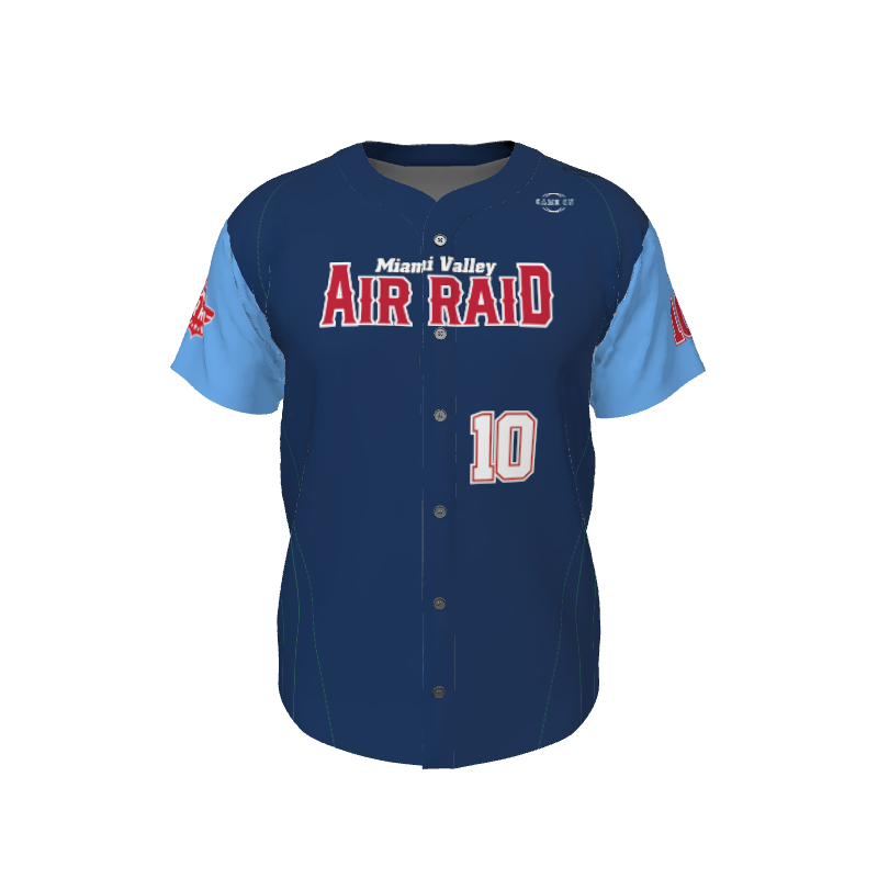 GS Custom 02 Male Line Drive Full Button Jersey. (x 1)