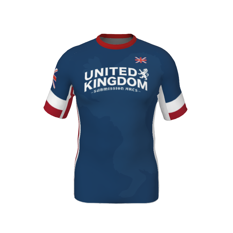 GS Custom Blank Design Grappling Rashguard. (x 1)