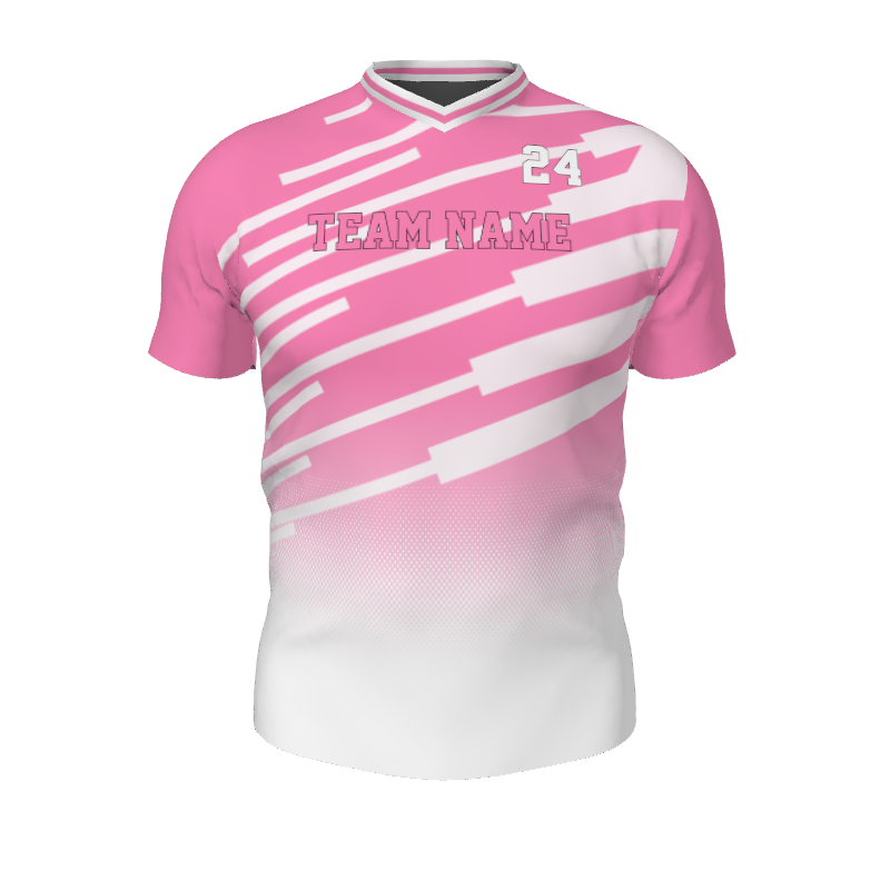 GS Custom Blank Design Pregame V-Neck Mens SS Jersey. (x 1)
