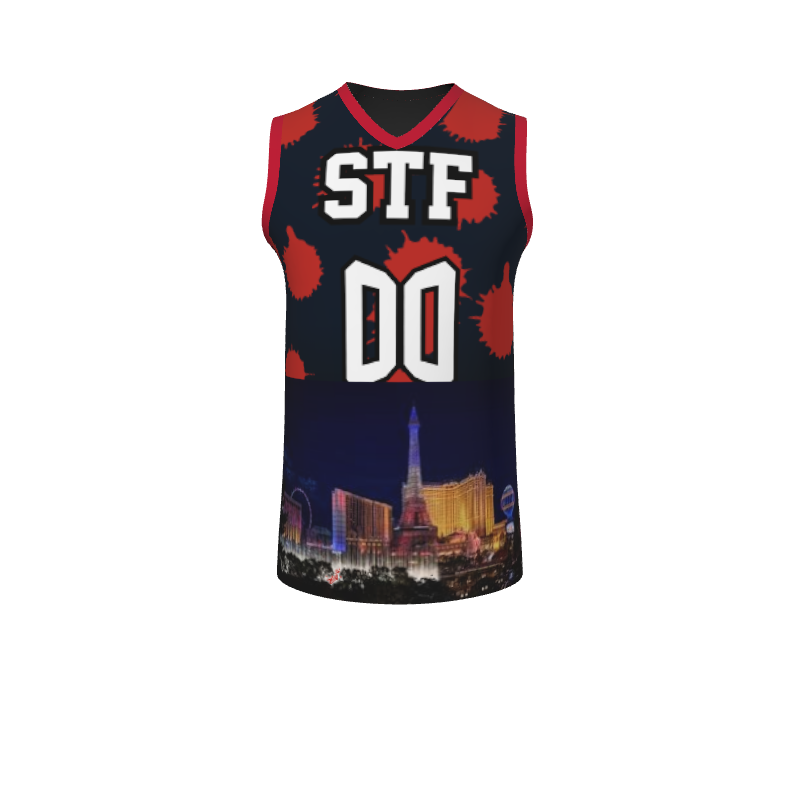 GS Custom 02 Male V-Neck Halfcourt Basketball. (x 1)