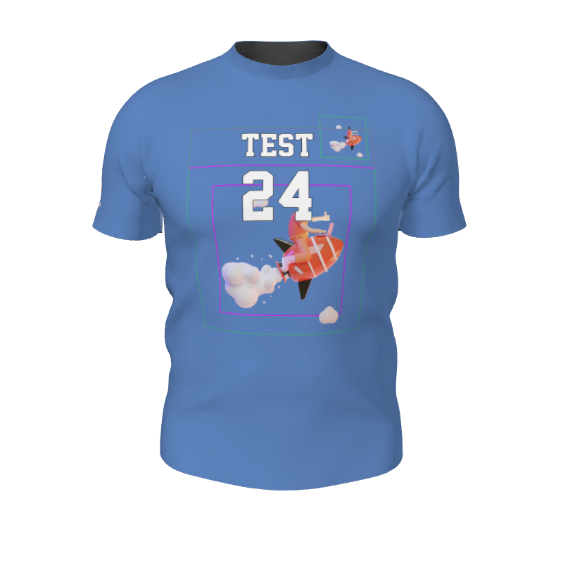 GS Custom Blank Design Dri-Fit Tee - Male DTF. (x 1)