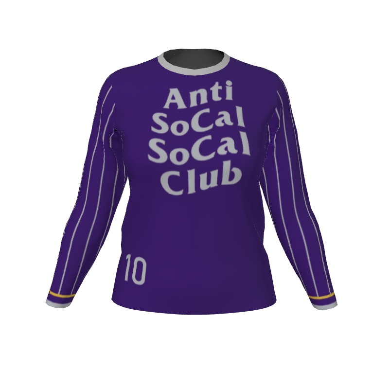 GS Custom Blank Design Gameday Womens LS Jersey. (x 1)