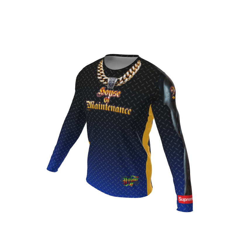 GS Custom 00 Gamerday Fully Customizable Long Sleeve Tee. (x 1)