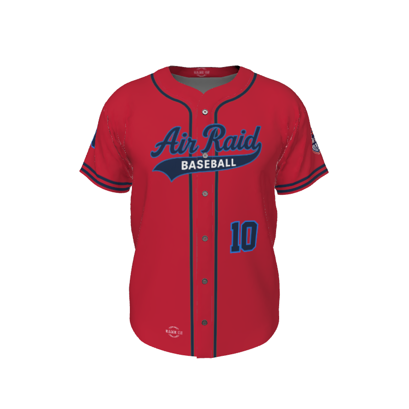GS Custom 01 Male Line Drive Full Button Jersey. (x 1)
