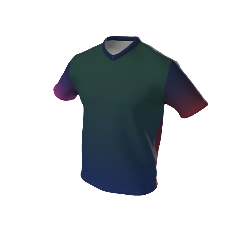 GS Custom 00 Fully Customizable V-Neck Short Sleeve Jersey. (x 1)