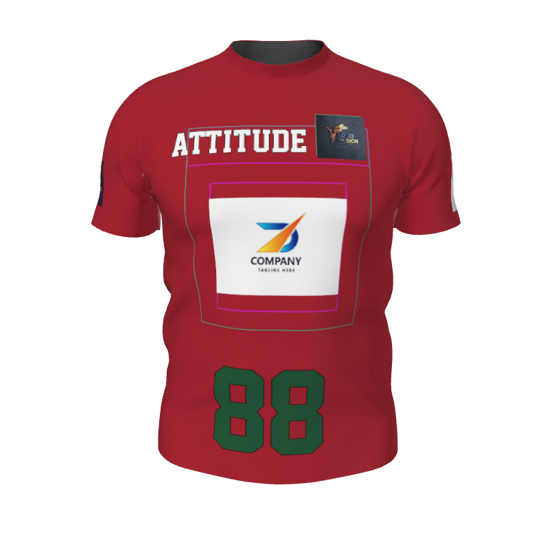 GS Custom Blank Design Dri-Fit Tee - Male DTF. (x 4)