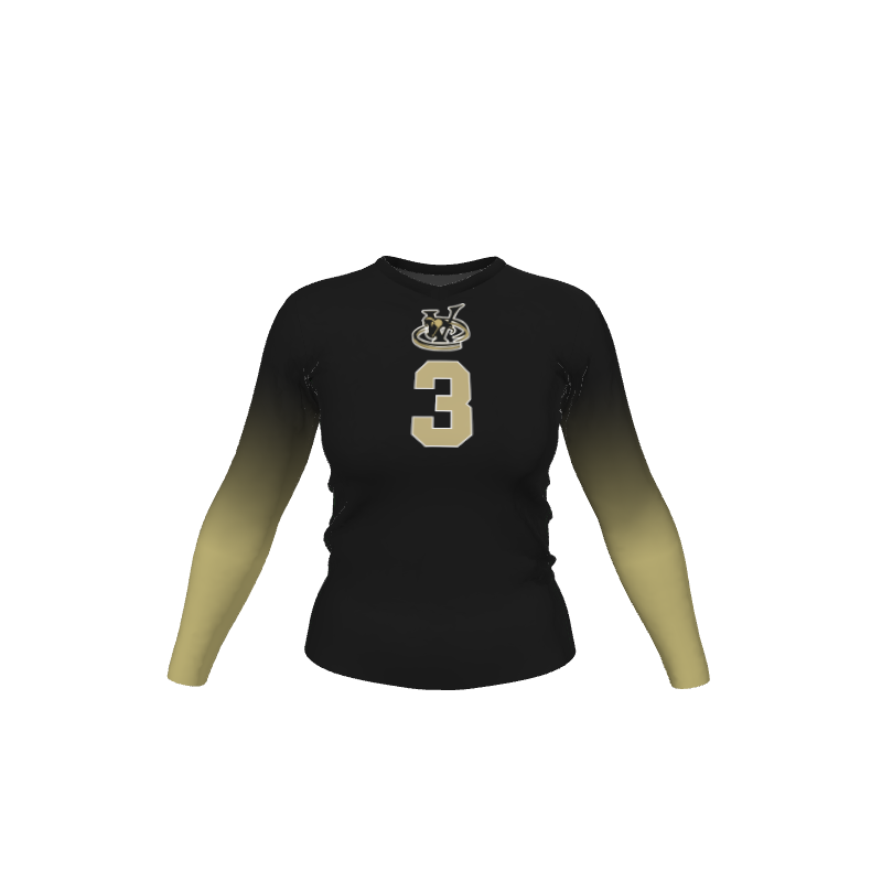 GS Custom 01 Female Spiker LS V-Neck Jersey. (x 1)