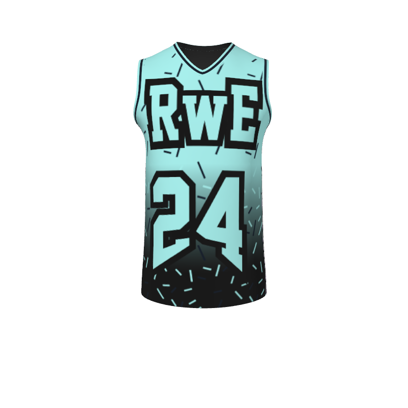 GS Custom 02 Male V-Neck Halfcourt Basketball. (x 1)