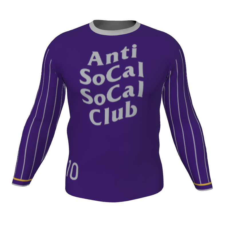 GS Custom Blank Design Gameday Male LS Jersey. (x 1)