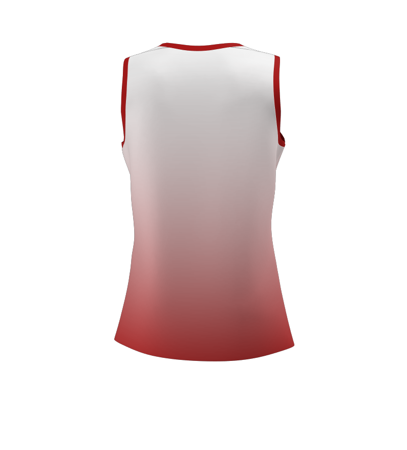 Fully Customizable Female V-Neck Basketball Jersey