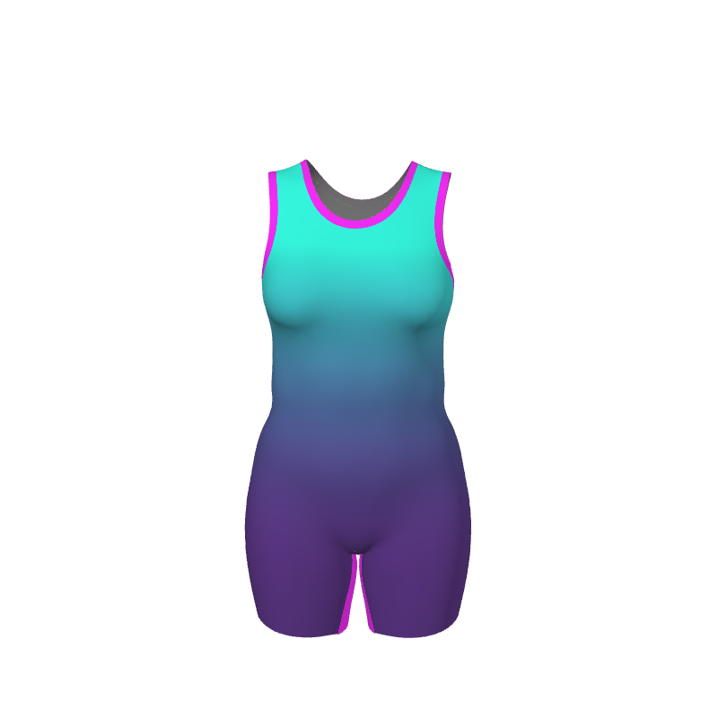 GS Custom MVP Fully customizable Womens Wrestling Singlet. (x 1)