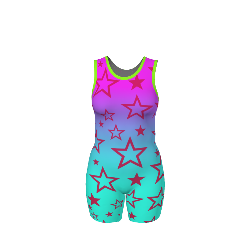 GS Custom MVP Fully customizable Womens Wrestling Singlet. (x 1)