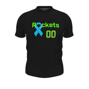 GS Custom Blank Design Pregame V-Neck Mens SS Jersey. (x 1)